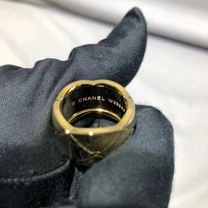 Crush Gold Chunky Ring